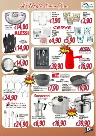 Volantino Bernava Pagina 3: Set posate eraclea €39,90, Bicchieri Nadia €2,90