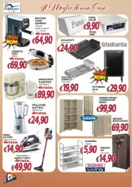 Volantino Bernava Pagina 6: Armadio ripiani o portascope Modus €99,90, Impastatrice planetaria con frullatore Ariete €89,90
