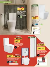 Folheto Leroy Merlin Página 6: CASA DE BANHO RIMOWA Instalamos por si! DESDE 49,99€ 159 € - 20€ 139 € Pack sanita ao chão