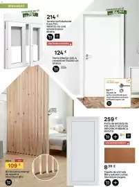 Folheto Leroy Merlin Página 8: RENOVAÇÃO Instalamos por si! DESDE 79€ 214 € Janela oscilobatente 6 em PVC 100X115 cm com