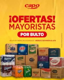 Catálogo Autoservicio Capo semana 40 Página 1: capo ¡OFERTAS! MAYORISTAS POR BULTO VÁLIDO EN TODAS LAS SUCURSALES - DESDE EL