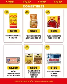 Catálogo Autoservicio Capo semana 40 Página 2: Rigatti fideos celestial cortos €629,00, Dumba bicarbonato €180,00