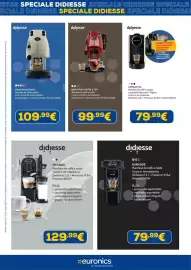 Volantino Euronics Pagina 2: Didiese MILKSIDE €129,99, Baby Frog Coffee & Tea €99,99