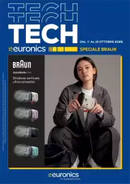Volantino Euronics Pagina 1: Offerte valide dal 1° al 15 ottobre 2026 nei Punti Vendita Euronics aderenti all'iniziativa e