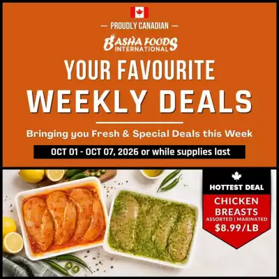 Basha Foods flyer (valid until 7-10)