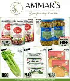 Ammar's Halal Meats flyer week 40 Page 1