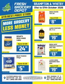 Fresh Grocery Depot flyer week 40 Page 1