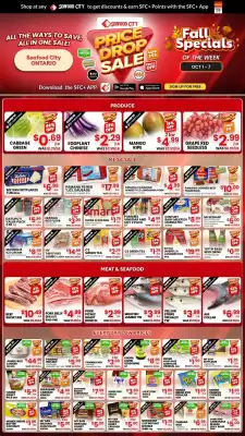 Seafood City Supermarket weekly ad (valid until 7-10)