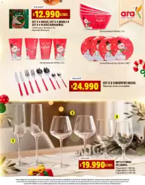 Catálogo Ara Página 13: Smuxee set x 4 vasos, set x 4 bowls o set x 4 platos navideños €12.990,00
