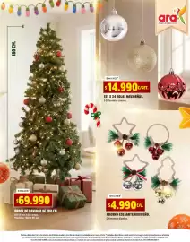 Catálogo Ara Página 3: = «« 180 CM. “ SMUXEE $69.990 ÁRBOL DE NAVIDAD DE 180 CM. Árbol con 650 ramas. Medidas: 180 X 80 CM