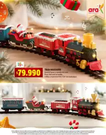 Catálogo Ara Página 4: Christinas ara Alegría al mejor precio ச tor Logic $79.990 TREN NAVIDEÑO Simula luces y sonido de