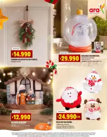 Catálogo Ara Página 8: Smuxee inflable decorativo €29.990,00, Smuxee peluche navideño €24.990,00