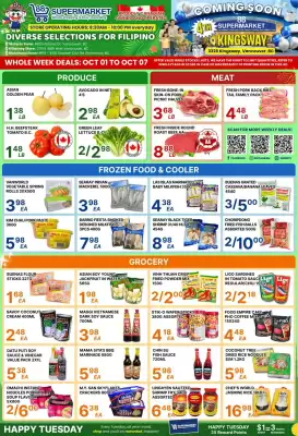 88 Supermarket flyer