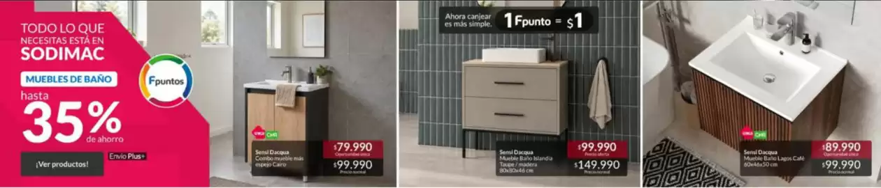 Catálogo Constructor Sodimac Página 3: Todo lo que nescasta esta en sodiamac €79.990,00, Semi dacqua €89.990,00