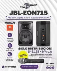 Catálogo Pro Sonido Página 1