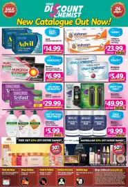 Your Discount Chemist catalogue Page 1: Maxigesic Tablets €5,49, Nicorette Quickmist Duo Varieties €49,99