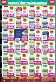 Your Discount Chemist catalogue Page 12: Caruso's Constipation Eze Tablets €25,99, Caruso's Bloat Eze €28,99