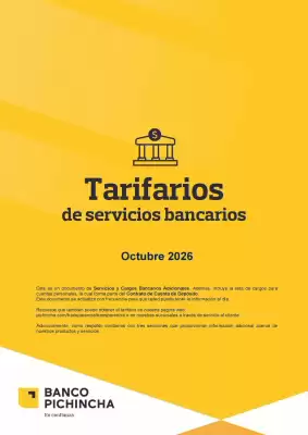 Banco del Pichincha (válido hasta 2-11)