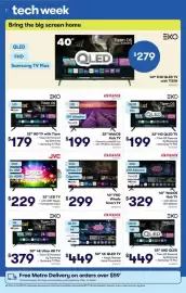 BIG W catalogue week 40 Page 2: Aiwa 50" 4K QLED TV €449,00, JVC 32" LED TV €229,00