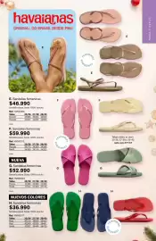Catálogo Leonisa Página 15: H. Sandalias femeninas €36.990,00, Havaianas sandalias femeninas €46.990,00