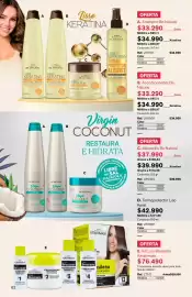 Catálogo Leonisa Página 62: Be Natural Lisso Keratina Shampoo €34.990,00, Keratimask Kit Liso Brasileño €76.490,00