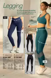 Catálogo Leonisa Página 10: Legging El soporte que necesitas, el control que buscas y la versatilidad que amas. NUEVO COLOR