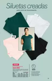 Catálogo Leonisa Página 5: Siluetas creadas para vivir en movimiento. C NUEVOS COLORES C OFERTA C. Camiseta deportiva