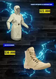Catálogo Decathlon Página 5: ZAPATOS DE DESIERTO $30.000 CHAQUETA IMPERMEABLE DE SENDERISMO MUJER FORCLIZ $22.000