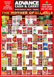 Advance Cash n Carry catalogue week 40 Page 1: Rhodes Baked Beans in Tomato Sauce €61,50, SunStar Palm Cooking Oil €519,99