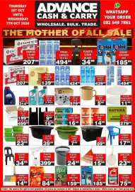 Advance Cash n Carry catalogue week 40 Page 7: PLASTIC BASIN €7,49, Plastic Utility Bin €89,99