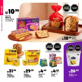 Catálogo Plaza Vea Página 10: Costa mini panetón €4,60, Todinno panetón + todinnito €31,30