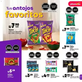 Catálogo Plaza Vea Página 11: Voraz papas kettle sabores variados €7,90, Picaras galletas clasicas €5,20