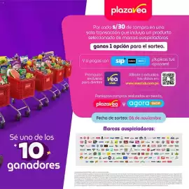 Catálogo Plaza Vea Página 3: AL MI plazavea Por cada 5/30 de compra en una sola transacción que incluya un producto