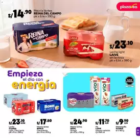Catálogo Plaza Vea Página 7: $/14.90 Mezcla láctea REINA DEL CAMPO pk x 6 la x 390 g REMAMPO REINA del CAMPO Con Vitaminas y