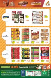 Folheto Atacadão Página 3: Sabores - biscoito montevergine €1,99, Chocolate - biscoito €4,39