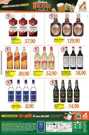 Folheto Atacadão Página 2: Ballantine´s - whisky finest €57,90, Johnnie walker - whisky €89,90