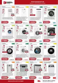Kakto gazetka Strona 2: Pralka Electrolux EW6F2292P €1.999,00, Pralka Bosch WGE02201PL €1.499,00