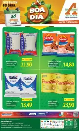 Folheto Atacadão Página 1: São bernardo - arroz bernardo €21,90, Predilecta - milho verde €23,90