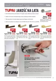 DDD gazetka Strona 9: Klamka Tupai 3957 5S Tupai €254,00, Klamka Tupai 2275 5SQ TUPAI €199,00