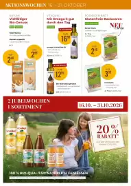 Martin Reformstark Flugblatt Seite 16: Vitaquell Bio Walnussöl geröstet €12,99, Burger Buns €2,49