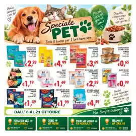 Volantino èccoMI Pagina 24: Secco mini adult special dog monge €2,89, Lettiera Sanicat Classic Lavanda €4,59