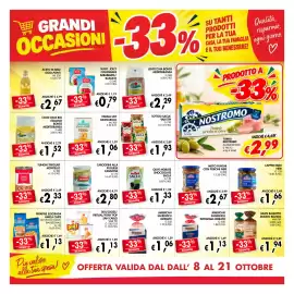 Volantino èccoMI Pagina 3: Sottoli Sacla' vari tipi €1,93, Panna UHT Granarolo €1,06