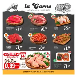 Volantino èccoMI Pagina 8: Hamburger ai funghi €1,39, Coppa con osso di suino €0,59