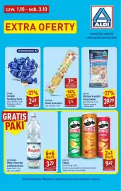 ALDI gazetka Strona 4: Mrożone krewetki blanszowane My Food €39,99, Ciasto francuskie Daylicious €3,84