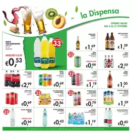 Volantino Coal Pagina 13: Acqua Sant'Anna naturale/frizzante €1,19, Birra Tuborg €0,66
