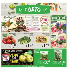 Volantino Coal Pagina 3: Rucola Coal €0,89, Mele Sweetango Melinda €1,99