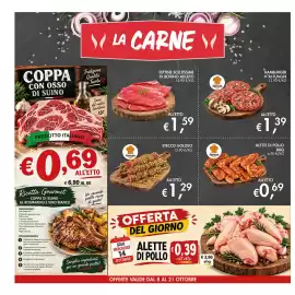 Volantino Coal Pagina 4: Fettine sceltissime di bovino adulto €1,59, Hamburger ai funghi €1,39