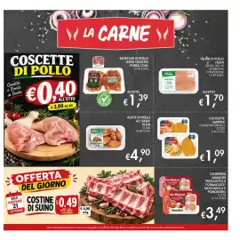 Volantino Coal Pagina 5: Alette di pollo ali' baba' fileni €4,90, Bistecche di pollo filiera coal €1,39