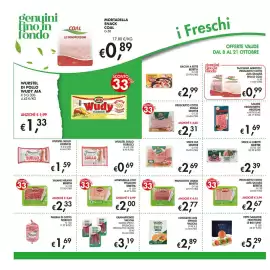 Volantino Superstore Coal Pagina 12: Bacon a fette Beretta €2,99, Wurstel Suillo Fiorucci €1,59