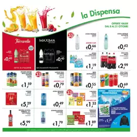 Volantino Superstore Coal Pagina 15: Coca Cola/Fanta/Sprite €0,69, Acqua naturale Fiuggi €0,66